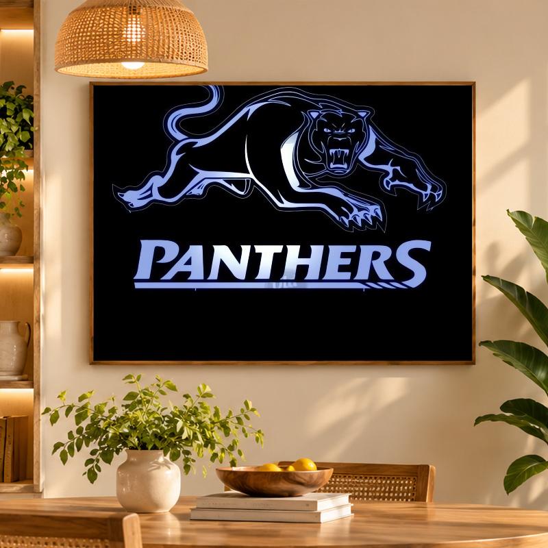 5D Diamond Painting Penrith Panthers DIY Full Drill Diamond Art Kit Home Decoration