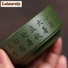 HOYIHM 111ml Yixing Zisha Calligraphy Teacup Boutique Tea Bowl Cup for Tea Tea-tasting Smelling Cup Chazhan Master Cups Teaset