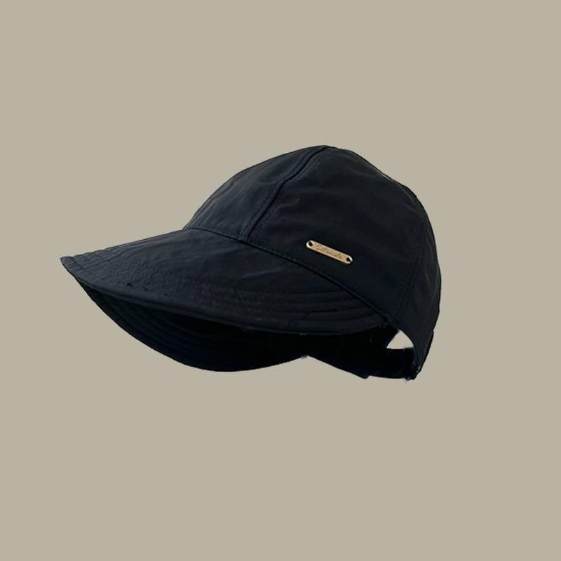 

Fisherman Sunscreen Hat Cap Uv Protection Quick Dry Breathable Unisex Design чёрный