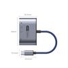 Type C 4-in-1 Card Reader For SD & TF Data Transfer USB 3.0 USB-C Fast Charge