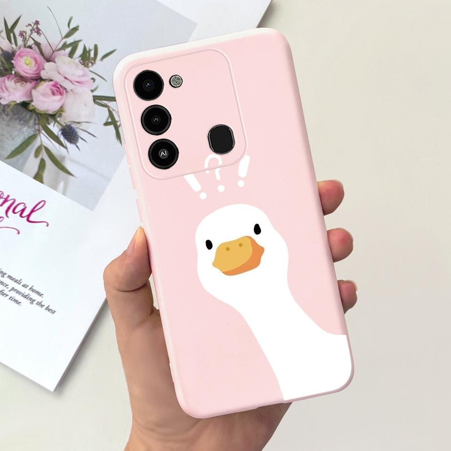 For Tecno Spark 8C Case KG5k KG5j KG5n Stylish Candy Painted Cover Soft Silicone Phone Case For Tecno Spark Go 2022 Spark8C Bags