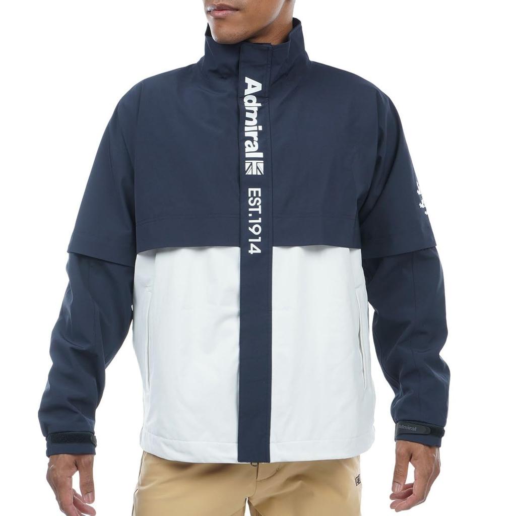Admiral Golf ADMA3R1 Navy Rain Jacket Men's