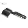 Barber Fade Comb Antistatický Hřeben pro muže zakřivené prolínání Flat Top Hair Clipper Guide Haircut Hřeben Domácí Salon Profesionální Kadeřnický Styling Hřeben