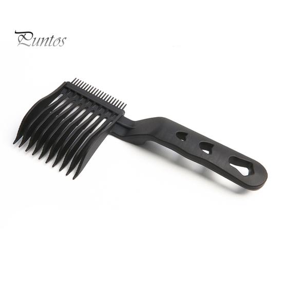 Barber Fade Comb Antistatický Hřeben pro muže zakřivené prolínání Flat Top Hair Clipper Guide Haircut Hřeben Domácí Salon Profesionální Kadeřnický Styling Hřeben