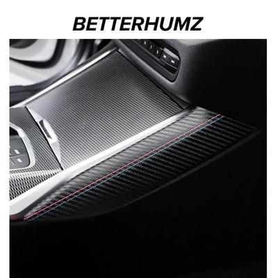 For BMW G20 G23 G28 G42 I3 I4 3 4 Ser Made of Alcantara Gear Shifter Panel Cover Trim M Performance Sticker Interior Accessory