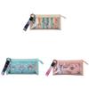 Mickey Mouse And Donald Duck Kids Large Capacity Pencil Case With Pvc And Polyester Storage For Students