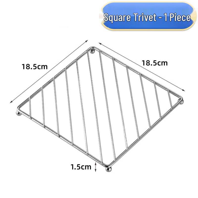 

ZISIZ Stainless Steel Trivet