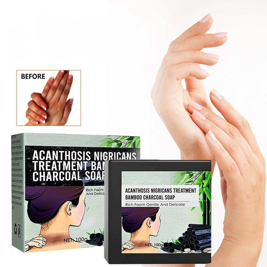 100 g stärkende Basho-Seife, Acanthosis Nigricans, stärkende Seife, Basho-Seife, Basho-Seife für helle Haut, dunkle Bereiche, für Gesicht/Hals/Achselhöhlen