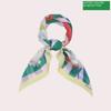 [Benetton] Multicolor Wool Silk Flower Muffler BCMF05211