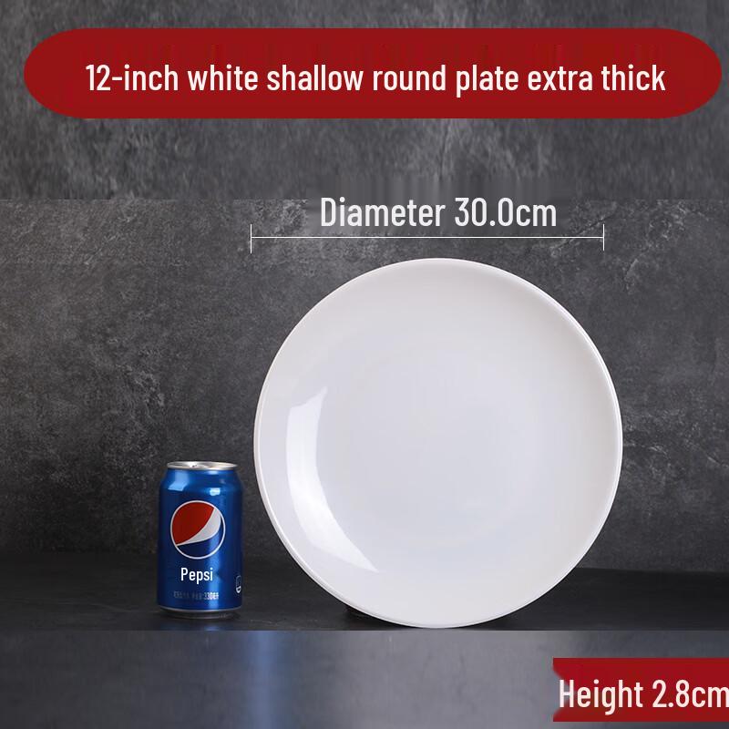 Round Melamine Dinner Plate