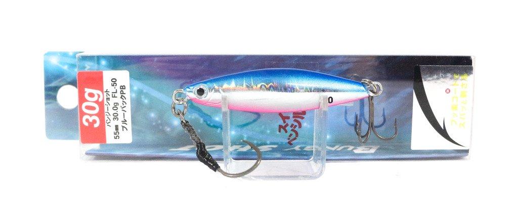Bassday Metal Jig Bungee Shot 30 55mm 30g Blue Back