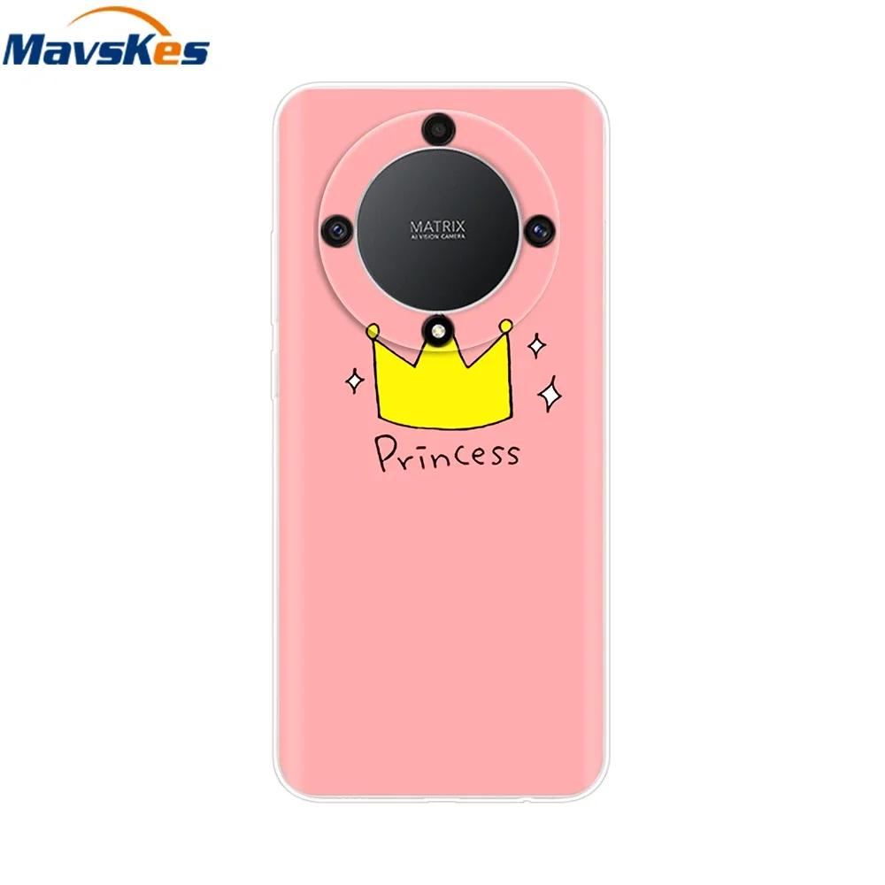 Phone Case For Honor X9A Case Silicone Soft Shockproof Fundas For Huawei Honor X9A Back Cover HonorX9A RMO-NX1 Clear Phone Cases