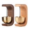 Magnetic Door Bell Decorative Loud Door Chime Rustic Brass Indoor Ornament For Housewarming Gift Lightweight Home Door Bells