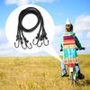 Hooked Elastic Rope 10-Piece Set Reusable Cycling Trip Luggage Strap For Outdoor Household