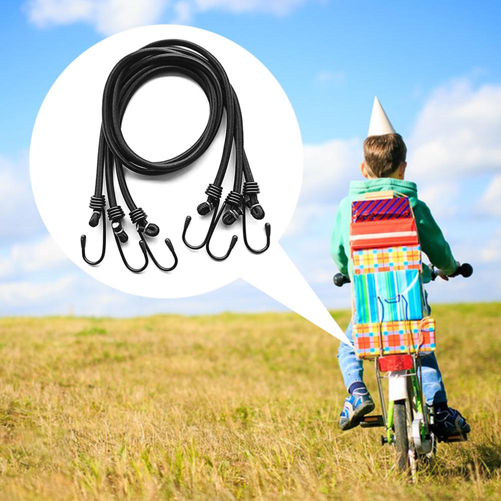 Hooked Elastic Rope 10-Piece Set Reusable Cycling Trip Luggage Strap For Outdoor Household