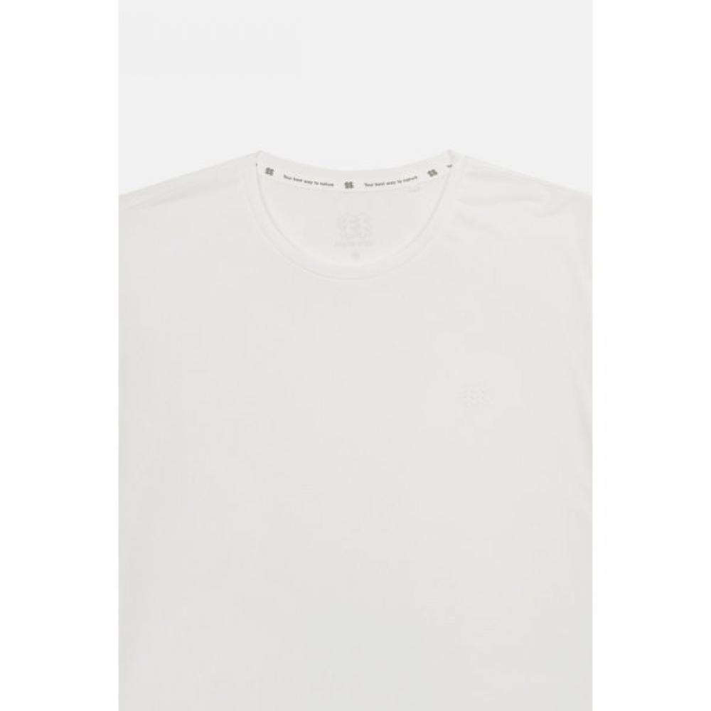 Kolon SporT Women S ShorT Sleeve Hiking T ShirT jkTcm25302ivo