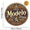 Segno in Latta Metallico Birra Decorazione Murale 20x30cm