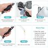 Gas Siphon Hose Pump, Manual Hand Water Pump, Gasoline Transfer Pump For Water Gas Oil Petrol Diesel, Fuel Siphon Pump With 2 Durable PVC Syphon