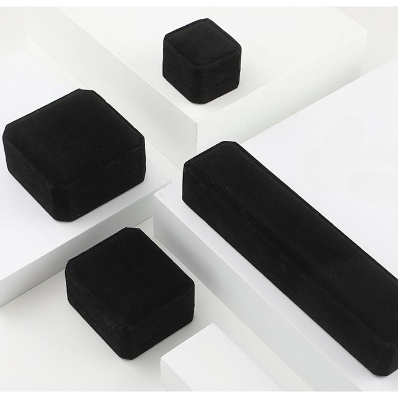 1PC multi-purpose jewelry box velvet box bead jewelry box ring box necklace box pendant box Christmas Halloween gift box