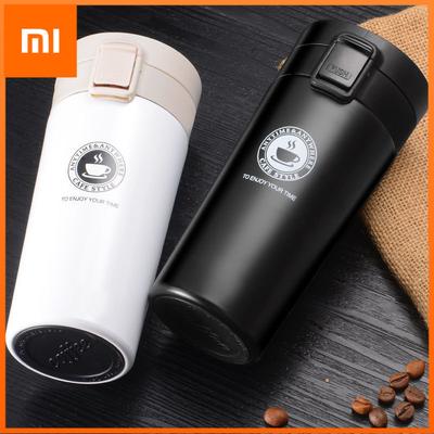 Xiaomi 380/510ML Kaffekopp Rustfritt Stål Termosflaske Bil Termokopp Utendørs Sport Vakuumflaske Holder Kaldt og Varmt Termokrus