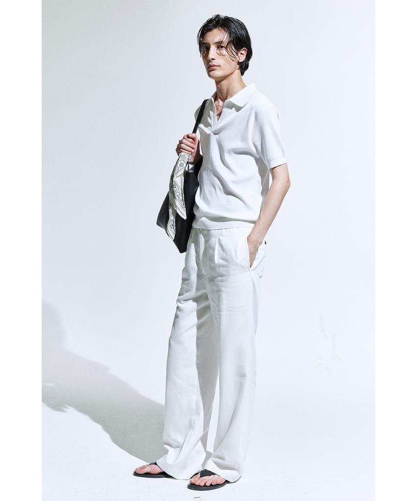 SAVAGE String Dinner Trousers - Ivory