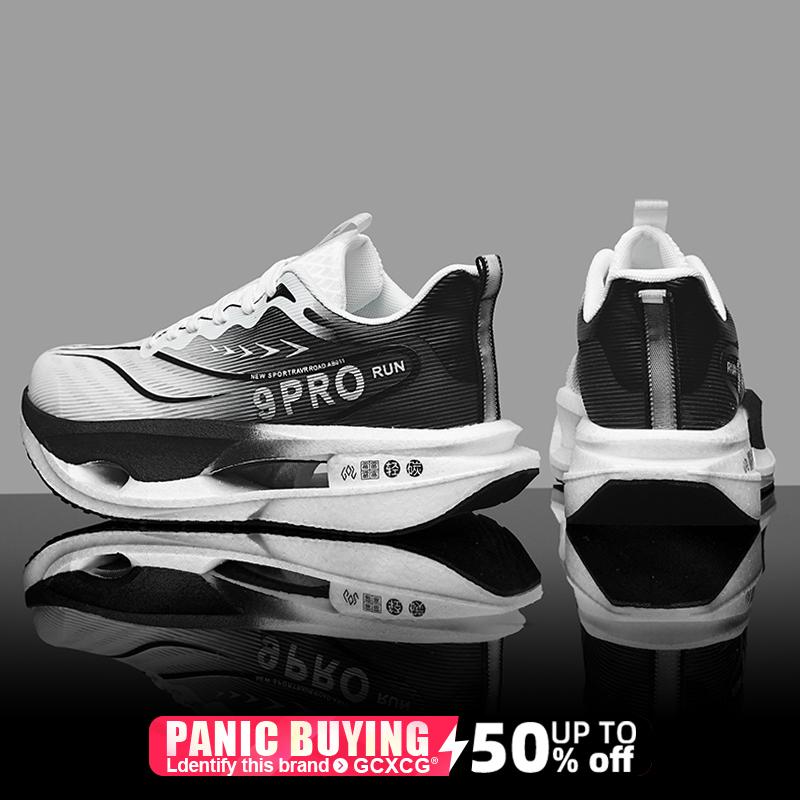 

Кроссовки для бега Carbon Board Speciality Marathon Мужские спортивные дышащие легкие женские удобные спортивные нескользящие кроссовки 35 золотой