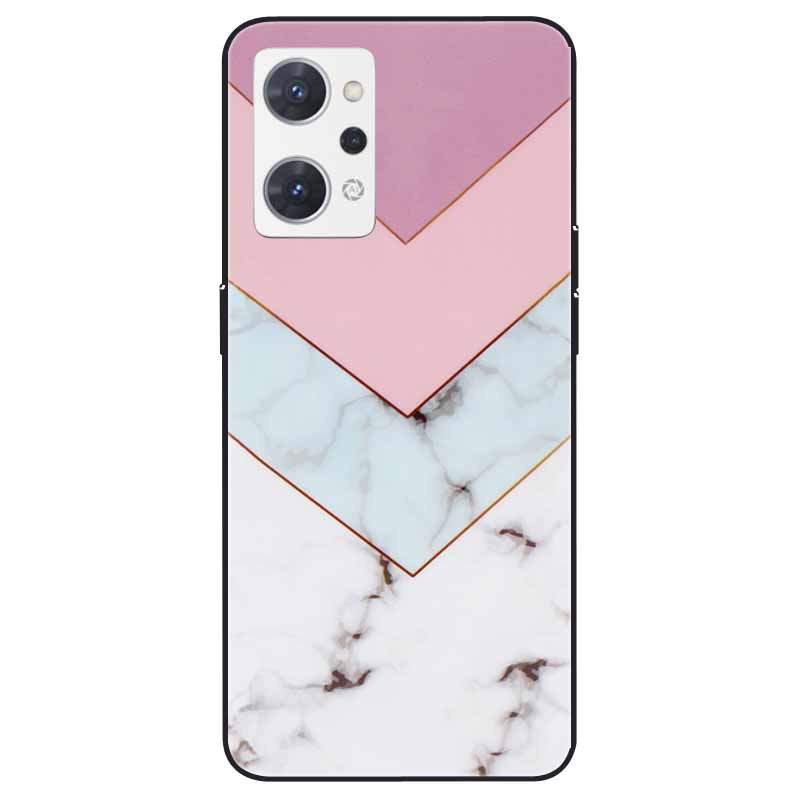 For OPPO Reno 9A 7A Case Soft TPU Fashion Marble Silicone Bumper Covers for OPPO Reno 9 A 5G CPH2523 Reno7A Protector Reno9 A