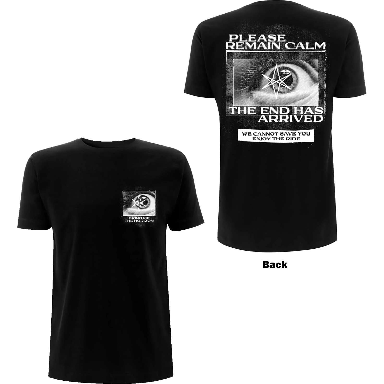 Bring Me The Horizon T-Shirt: Remain Calm OFFICIAL NEW XXXXL