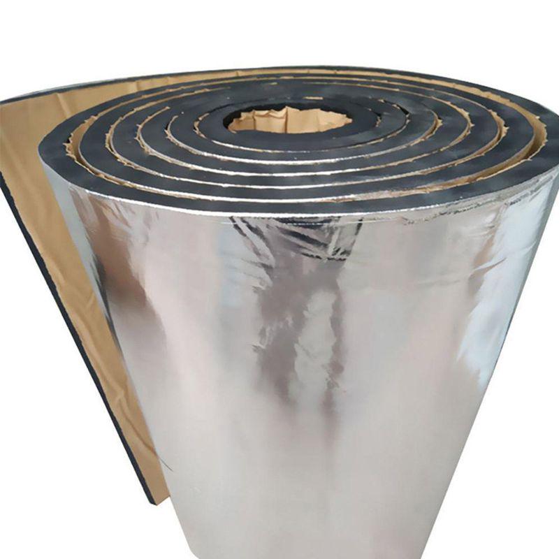 Vibration Isolation 50x200cm 5/10/15mm Car Sound Deadener Mat Noise Bonnet Insulation Deadening for Hood Engine Sticker Auto