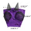 Horse Face Mask Anti Fly Stretchy Knitted Mesh Mask Breathable Anti Mosquito Mask Ear Protection Fly Mask Bonnet Net Anti-Worms