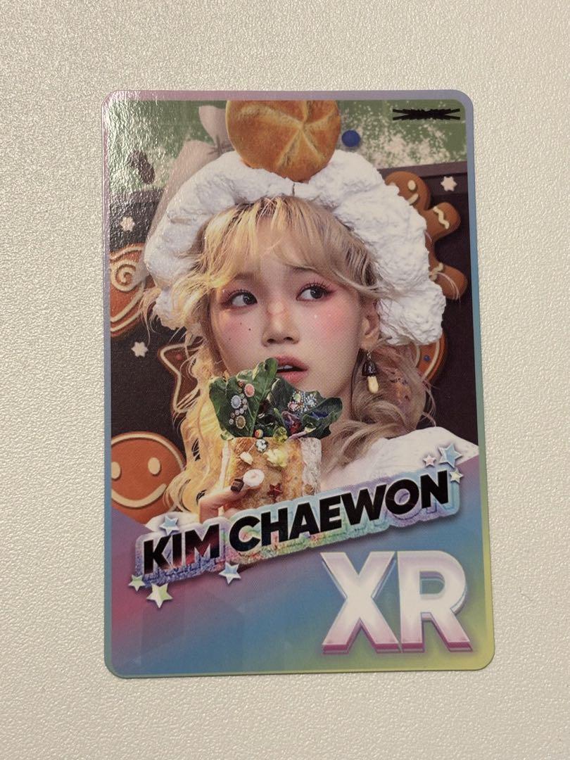 

[USED] LE SSERAFIM RHYTHM HIVE XR venue trading card B Chaewon