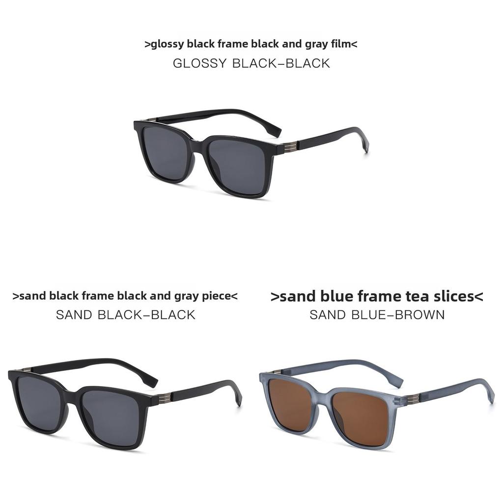 Fashion Square Sunglasses With Protection For Men And Women Stylish Streetwear Accessory
