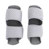 2 Stuks Veer-aangedreven Kniebrace Ademende Knie Stabilisator Ondersteuning Gewrichten voor Trappen Squats Grijs