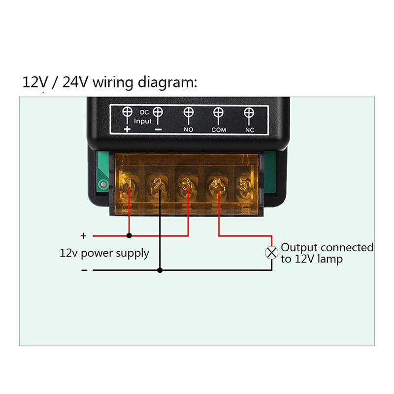 433Mhz 220V Relay Wireless Rf Remote Control Switch 1Ch Remote Transmitter