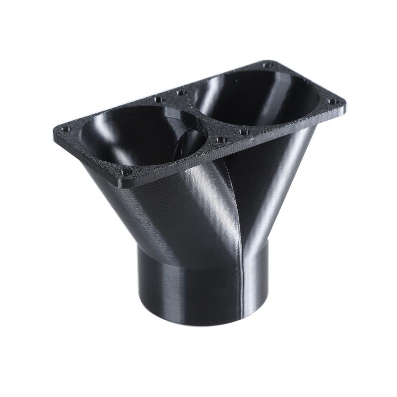 

Universal Cooling Fan Outlet,Air Gathering Vent for 4cm/6cm Ventilation Fan Accessory with Circular Airflows Nozzle