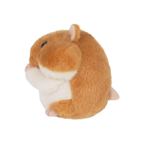 Sanei Boeki Mogomogo Hamsuta ~ Golden-san W6 X D7 X H7.5cm Stuffed Toy MGH01