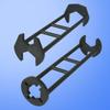Basin Wrench Multifunctional Sink Wrench Four-jaw Hex Spanner Universal Plumbers Tool for Tight Spaces Kitchen Bathroom Home