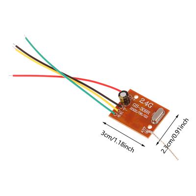 2Ch Rc Accessory Module 2.4G Circuit Pcb Transmitter And Receiver Board Radio System For Car Truck Toy