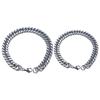 Link Chain Punk Hip Hop Silver Color Accessories Heavy Chain Men's Bracelets Punk Jewelry Bracelets