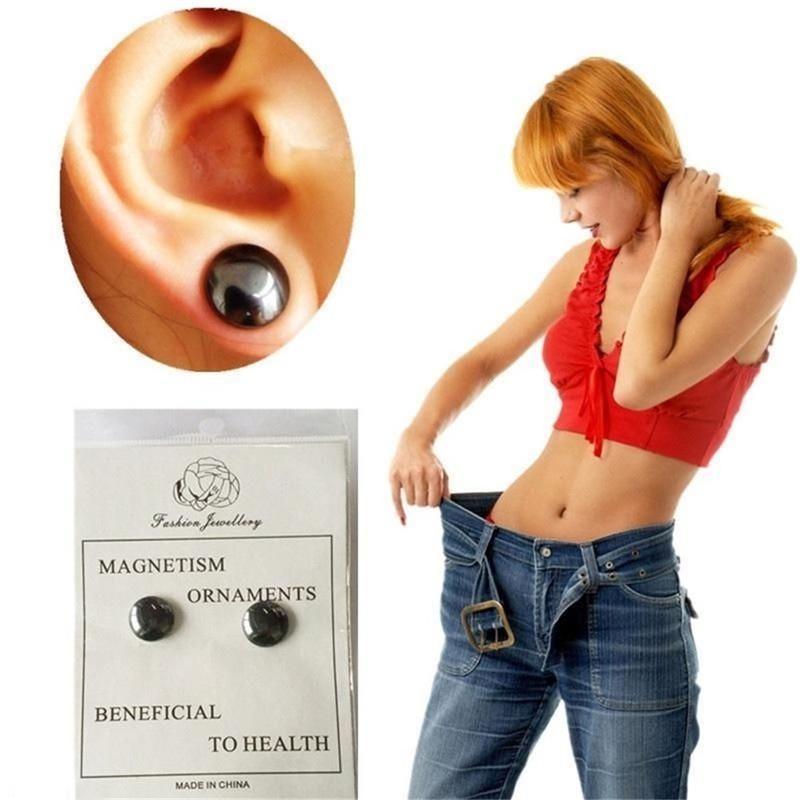 Magnetic Therapy Acupoint Massage Earrings – Health Jewelry Studs and Ear Clips