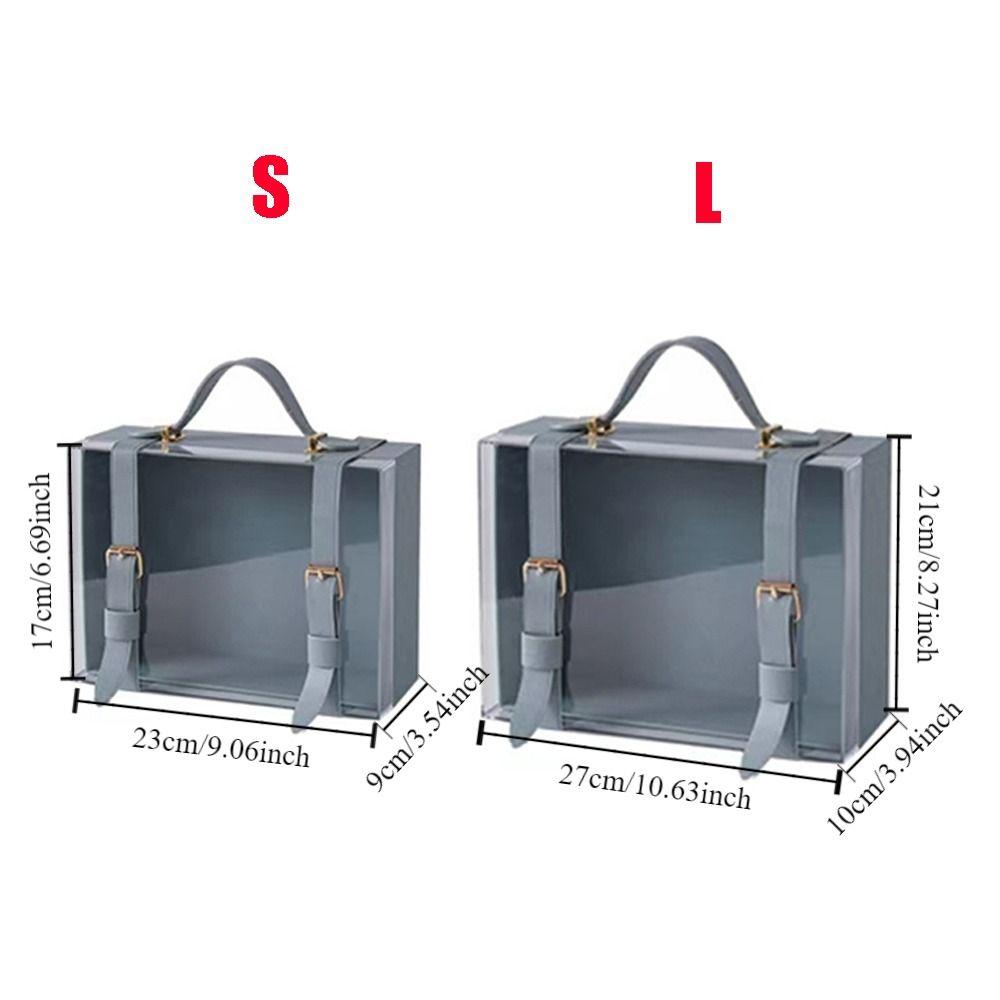 Acrylic Transparent Gift Box Visible Windows Present Box Valentine's Day