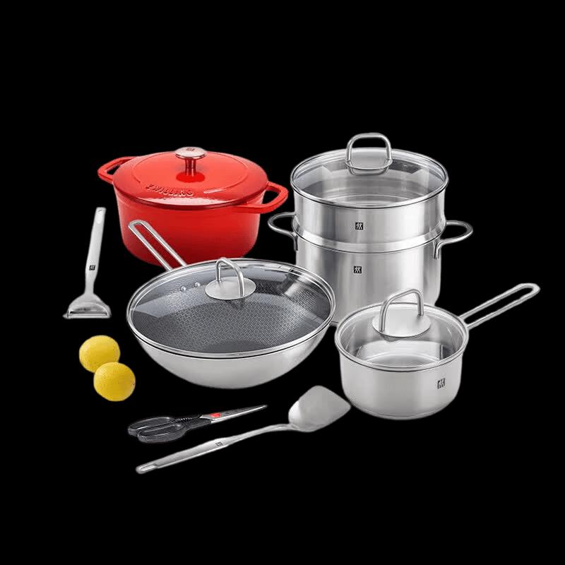 ZWILLING 8-Piece Stainless Steel Cookware Set