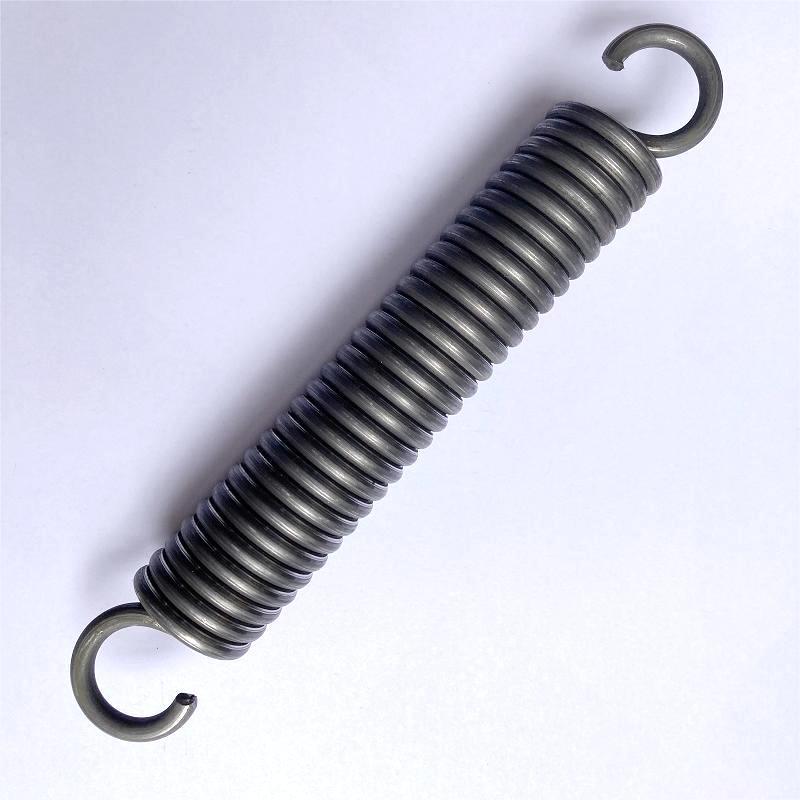 Spring Steel Single Hook Spring, Tension spring,Wire Dia 5mm,Outer Dia 25/30/35/40/45/50/60mm,Length100-500mm.