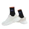 5/10 Pairs Couple's Socks with Letters Cute Black and White Mid Calf Socks Trendy Cotton Sports Socks Comfortable
