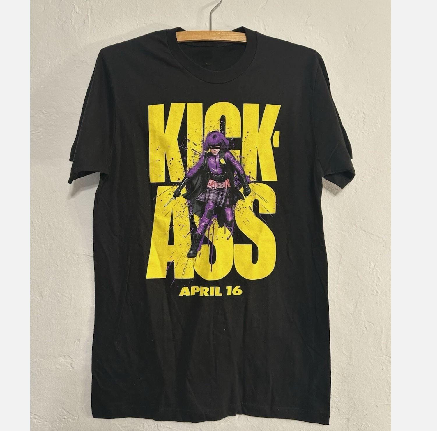 Kick Ass Comic Movie Promo Orig Hit Girl T-Shirt Unisex Fan Gift S-5XL Unisex T-Shirt S
