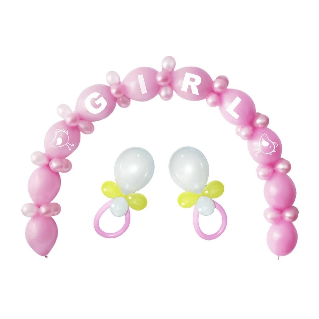 Girl Baby Shower Balloon Kit (Pack of 64)