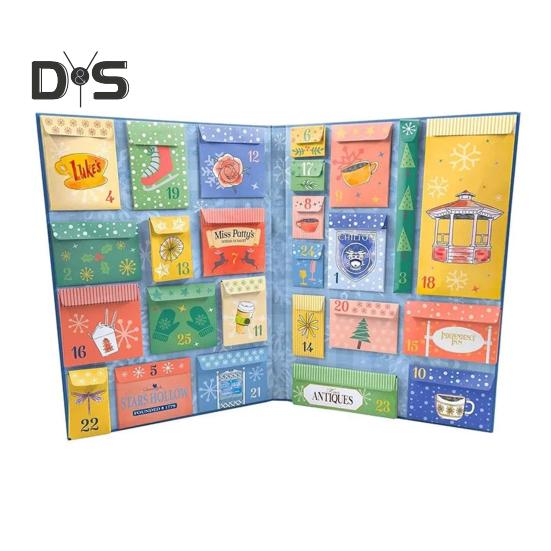 

Адвент-календарь Гилмор 25 дней, вдохновленный сериалом Гилмор, календарь обратного отсчета Пустой конверт, сумка, адвент-календарь Гилмор, подарок для фанатов A