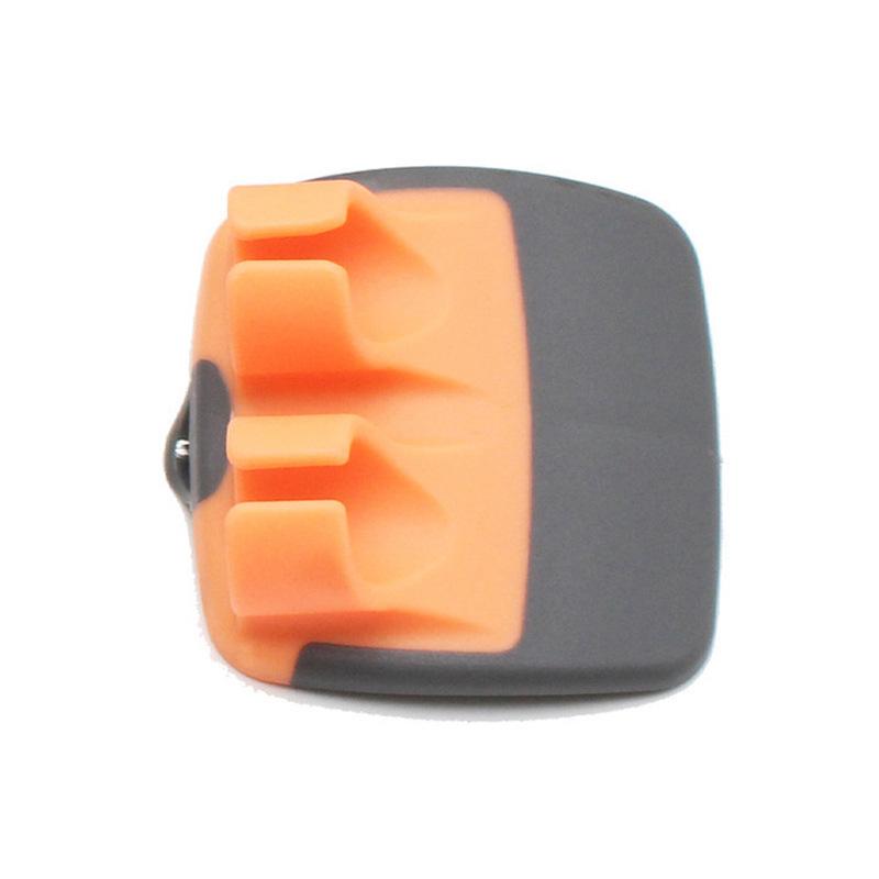 Stainless Steel Vegetable Peeler with Non-Slip Rubber Finger Grips for Carrots and Pumpkins