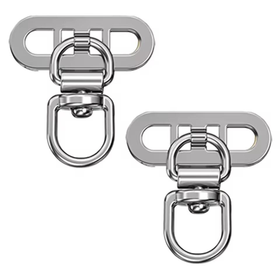 Xiaomi 1/2/4Pcs 360 Rotatable Metal Steel Phone Tether Tabs Mini Phone Lanyard Patch Gasket Connecter Piece for IPhone/Huawei/Samsung