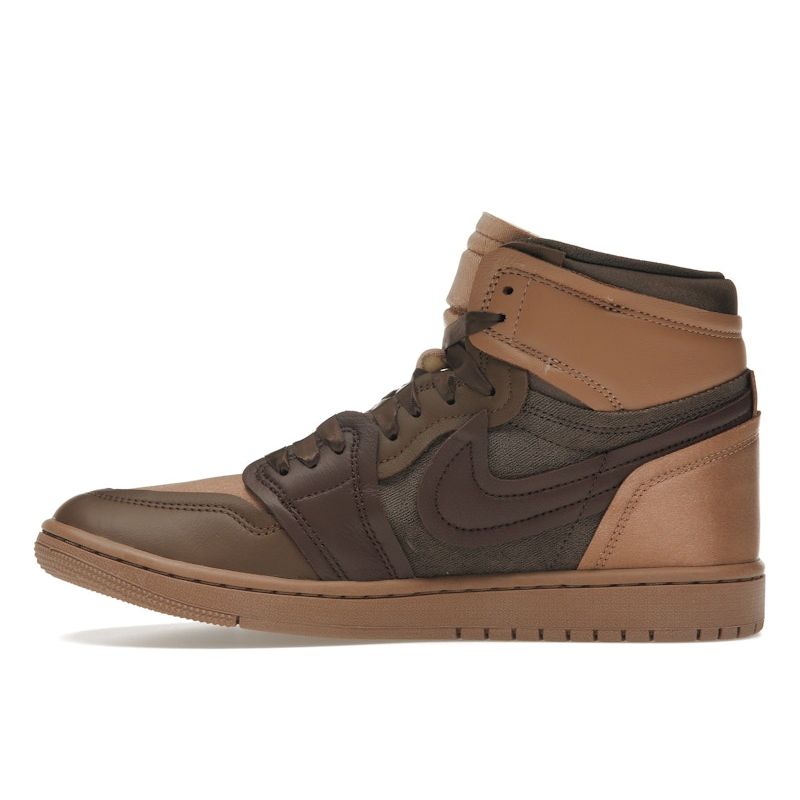 Air Jordan 1 High Method of Make Archaeo Brown Women Sneakers Cacao-Wow Baroque-Brown Earth FZ8779-200